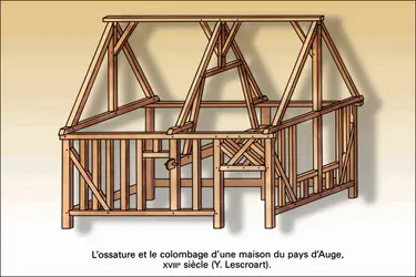 Maison du pays d'Auge - crédits : Encyclopædia Universalis France