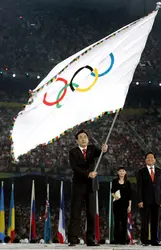 Cérémonie de clôture des Jeux de Pékin, 2008 - crédits : Jeff Gross/ Getty Images Sport/ AFP