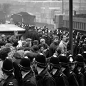 Grève des mineurs en Grande-Bretagne, 1984 - crédits : Colin Davey/ Hulton Archive/ Getty Images