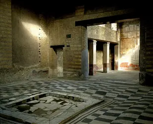 Maison de l'atrium, Herculanum - crédits : G. Dagli Orti/ De Agostini/ Getty Images