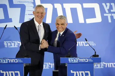 Alliance électorale anti-Netanyahou, 2019 - crédits : Jack Guez/ AFP