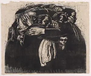 <em>Les Mères</em>, K. Kollwitz - crédits : Sepia Times/ Universal Images Group/ Getty Images