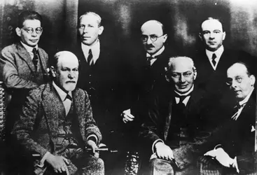 Freud et ses disciples - crédits : Keystone/ Hulton Archive/ Getty Images
