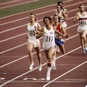 Alberto Juantorena, à l'arrivée du 800 mètres des Jeux de Montréal (1976) - crédits : Tony Duffy/ Allsport/ Getty Images