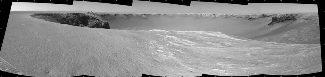 Mars vu par Opportunity - crédits : Caltech/ JPL/ NASA