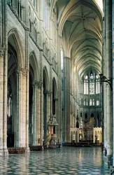 Amiens : nef de la cathédrale Notre-Dame - crédits : N. Cirani/ DeAgostini/ Getty Images