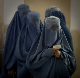 Jour d'élections, Afghanistan, 2009 - crédits : Paula Bronstein/ Getty Images/  AFP