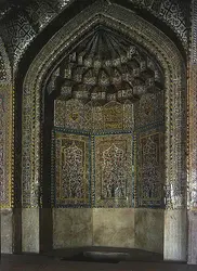 Mihrab de Masjid i-Vakil - crédits :  Bridgeman Images 