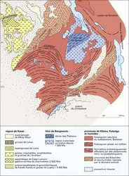 Craton central centre-africain - crédits : Encyclopædia Universalis France