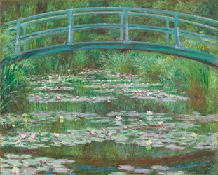 <em>Le Pont japonais</em>, C. Monet
 - crédits : Courtesy National Gallery of Art, Washington