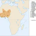 CEDEAO (Communauté économique des États de l'Afrique de l'Ouest) - crédits : Encyclopædia Universalis France