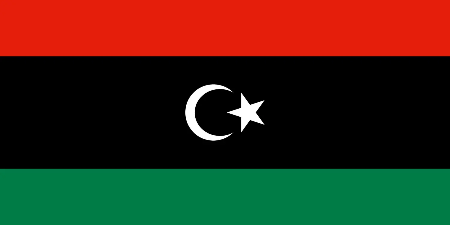 Libye : drapeau