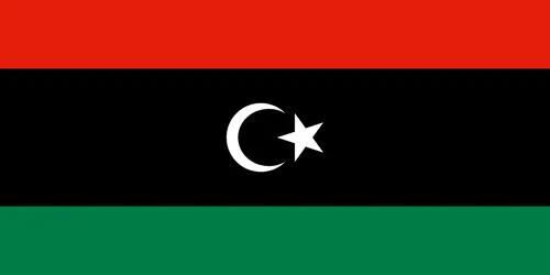 Libye : drapeau - crédits : Encyclopædia Universalis France
