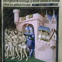 Cathares expulsés de Carcassonne, 1209 - crédits : British Library/ AKG-images