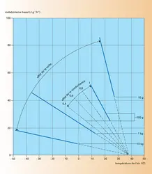 Métabolisme des mammifères lors de températures élevées - crédits : Encyclopædia Universalis France