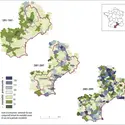 Inégalités territoriales de santé en Languedoc - crédits : Encyclopædia Universalis France