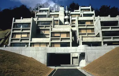 Logements en terrasse, Kobe - crédits : Roger Last/  Bridgeman Images 