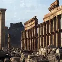 Grande colonnade de Palmyre, Syrie - crédits : Louise Norton,  Bridgeman Images 