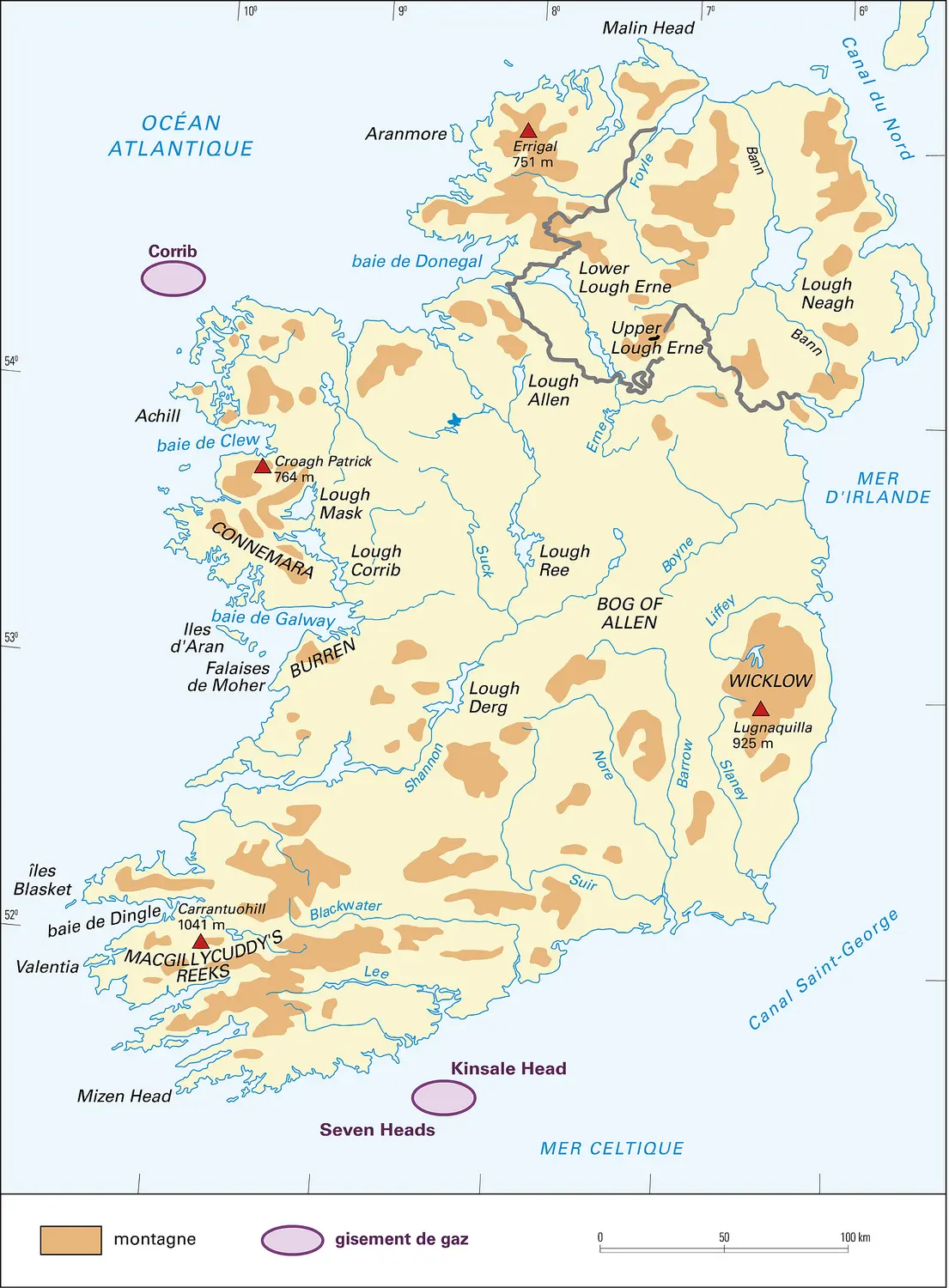 Irlande : milieux naturels