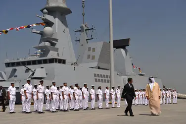 Nicolas Sarkozy à Abu Dhabi, 2009 - crédits : Eric Feferberg/ AFP Pool/ AFP