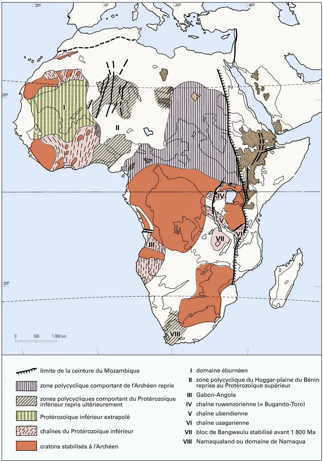 Protérozoïque inférieur de l'Afrique