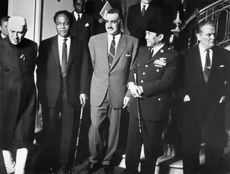 Conférence des non-alignés, 1961 - crédits : Bettmann/ Getty Images