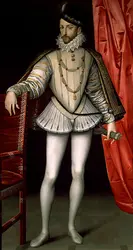 <it>Charles IX</it>, F. Clouet - crédits :  Bridgeman Images 
