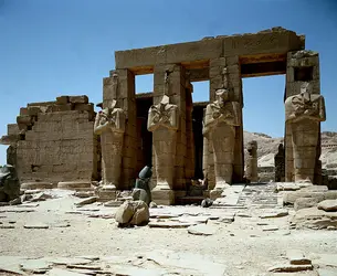 Ramesseum, Thèbes, Égypte - crédits : G. Dagli Orti/ De Agostini/ Getty Images