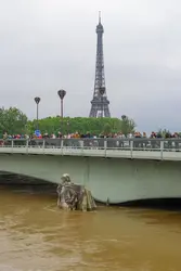 Le zouave du pont de l’Alma à Paris le 4 juin 2016 - crédits : bigmagic/ Shutterstock.com