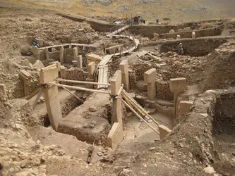 Göbekli Tepe, Turquie - crédits : Jean-Paul Demoule