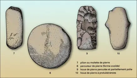 Outils, tradition archaïque, États-Unis (1) - crédits : Encyclopædia Universalis France