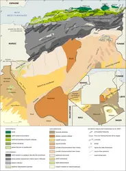 Algérie : relief et climat - crédits : Encyclopædia Universalis France