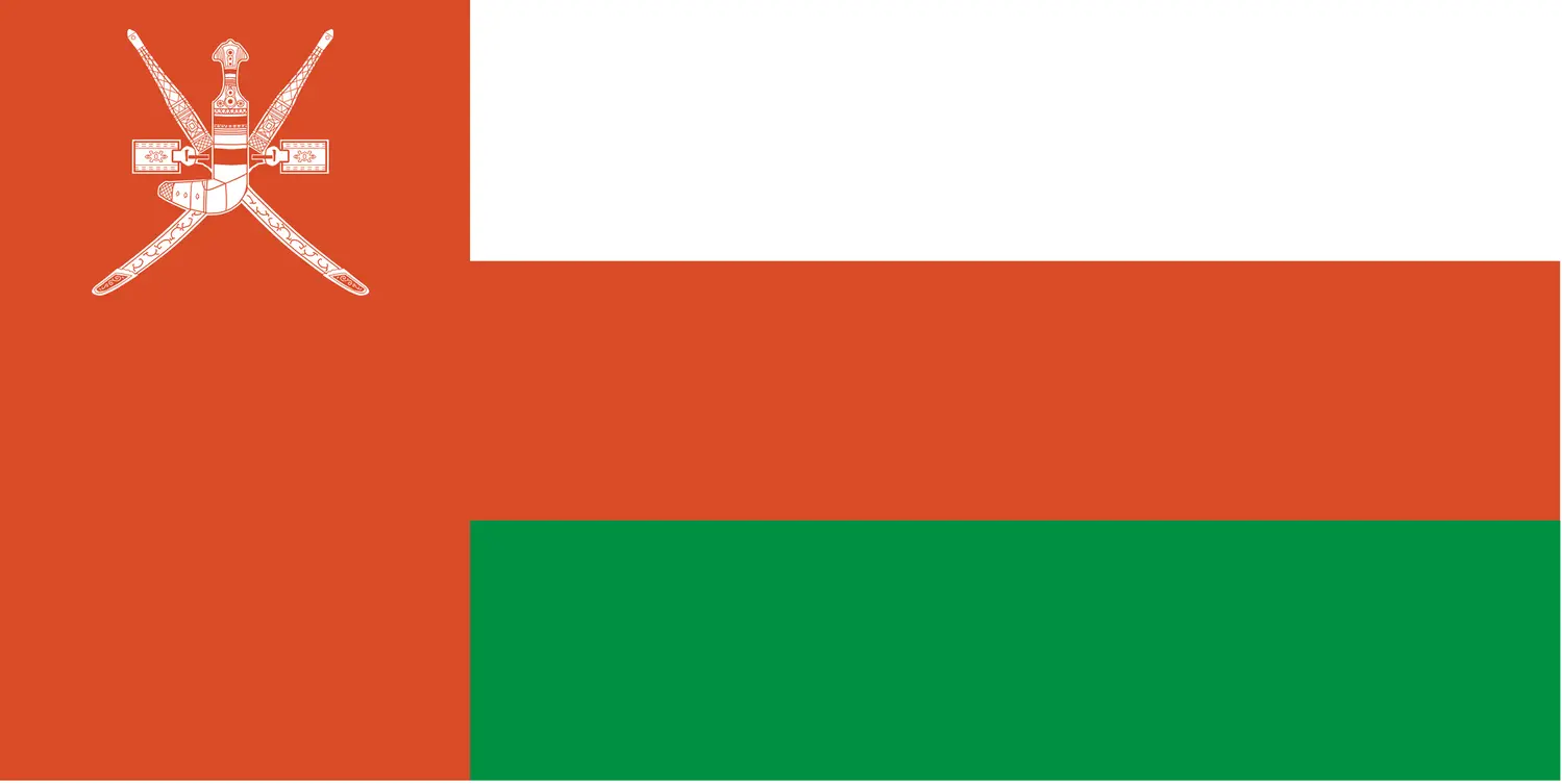 Oman : drapeau