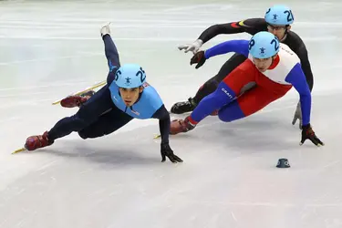 Apolo Ohno - crédits : Cameron Spencer/ Getty Images