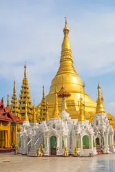 Stupa du temple Shwedagon - crédits : ullstein bild/ Getty Images