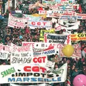 Manifestation contre le plan Juppé - crédits : Georges Gobet/ AFP