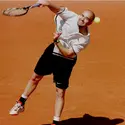 Andre Agassi - crédits : Clive Brunskill/ Allsport/Getty Images