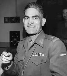 Abdel Karim Kassem, vers 1959 - crédits : Keystone/ Hulton Archive/ Getty Images