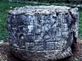 Yaxchilan : autel sacrificiel - crédits : Index/  Bridgeman Images 