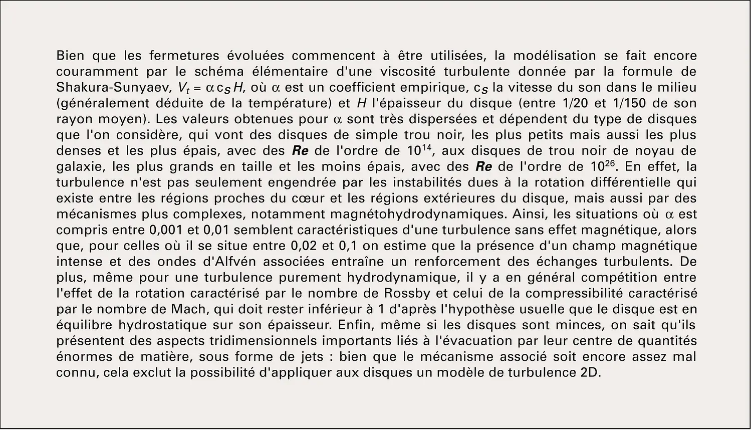 Physique et modélisation de la turbulence des disques d'effondrement