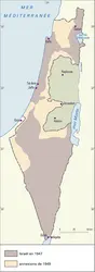 Israël, 1949 - crédits : Encyclopædia Universalis France