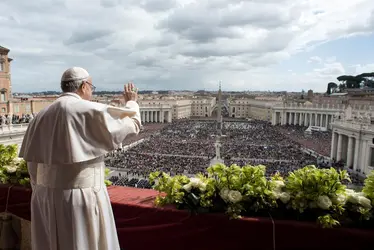 Bénédiction papale du pape François - crédits : Maurix/ Gamma-Rapho via Getty Images