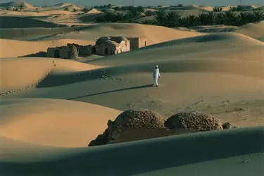 Bédouin dans le désert - crédits : Frans Lemmens/ Corbis Unreleased/ Getty Images
