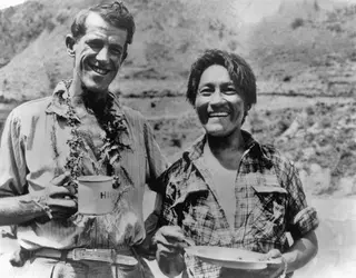 Edmund Hillary et Tenzing Norgay, 2 - crédits : Keystone-France/ Gamma-Keystone/ Getty Images