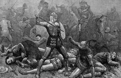 Bataille d'Azincourt - crédits : Hulton Archive/ Getty Images