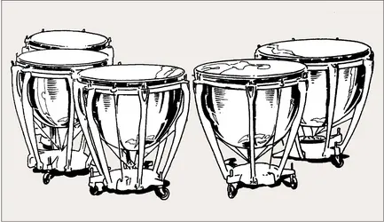 Timbales - crédits : Éditions J.M. Fuzeau (Courlay, France)