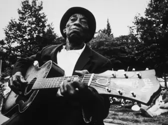 Mississippi John Hurt - crédits : Bernard Gotfryd / Archive Photos