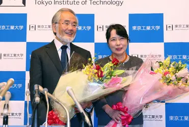 Yoshinori Ohsumi - crédits : The Asahi Shimbun/ Getty Images