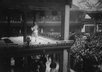 Théâtre chinois - crédits : Hulton Archive/ Getty Images