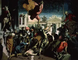 <it>Le Miracle de saint Marc libérant l'esclave</it>, Tintoret - crédits :  Bridgeman Images 